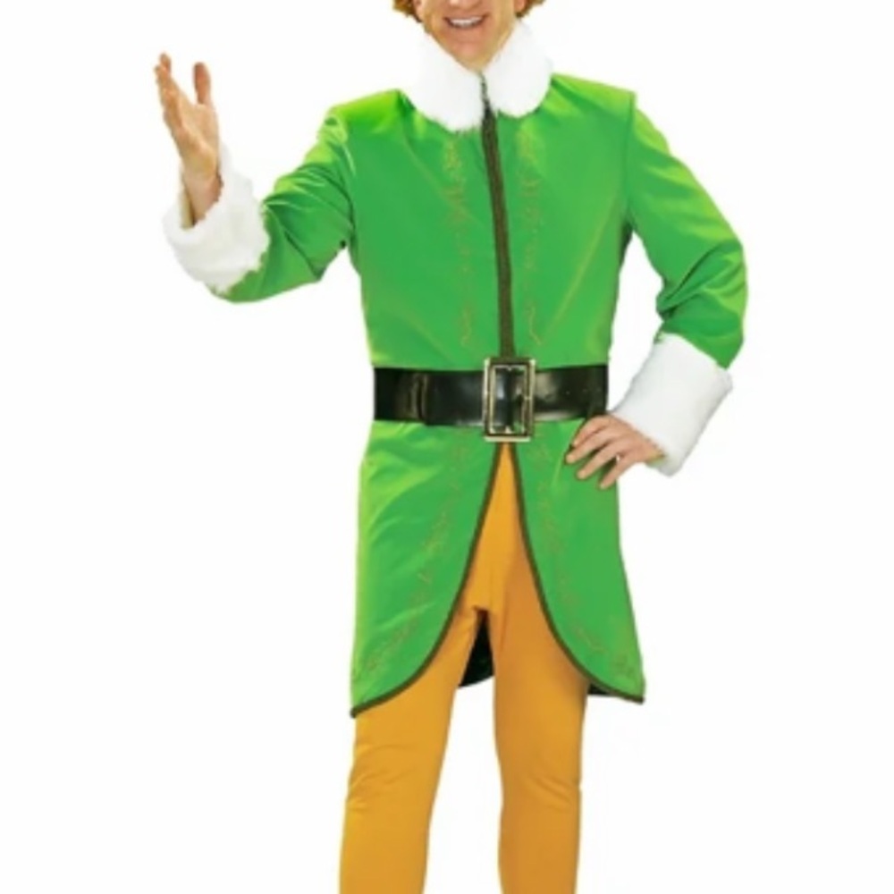 Kids Green Elf Costume
